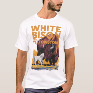 PROPHECKKALF VON WHITE BABY BISON AUS YELLOWSTONE T-Shirt