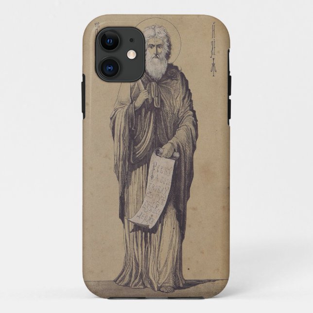 Prophet Elijah Vater der Karmeliten Case-Mate iPhone Hülle (Rückseite)