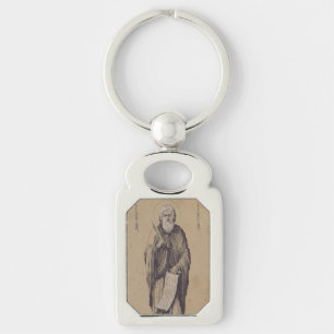 Prophet Elijah Vater der Karmeliten Schlüsselanhänger