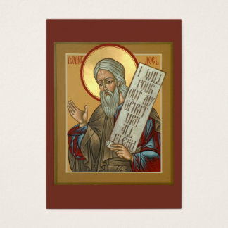 Prophet Joel Mini Gebetskarte