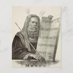 Prophet Mose mit den Tabletten des Gesetzes