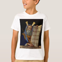 Prophet Mose mit den Tabletten des Gesetzes