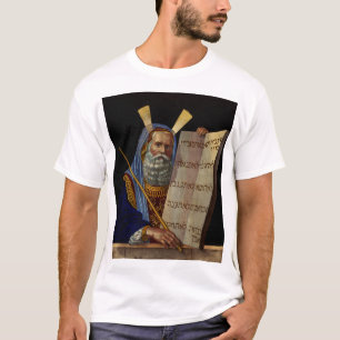 Prophet Mose mit den Tabletten des Gesetzes T-Shirt