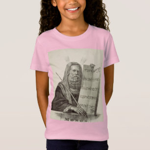 Prophet Mose mit den Tabletten des Gesetzes T-Shirt