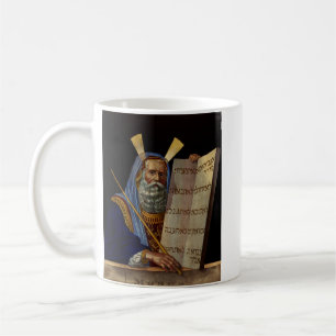 Prophet Moses mit den Gesetzestafeln Kaffeetasse