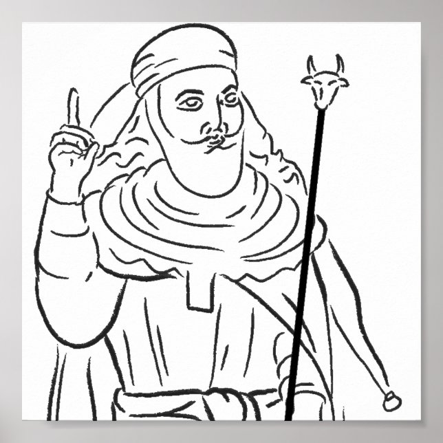 Prophet Zarathustra Poster (Vorne)