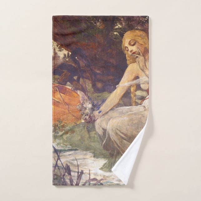 Prophetess Alphonse Mucha Handtuch (Handtuch)
