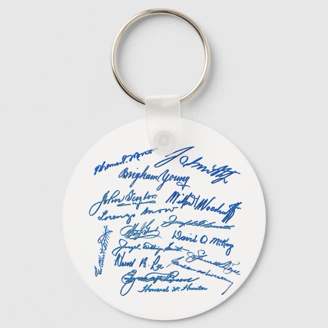 Prophets Autographs Schlüsselanhänger (Vorderseite)