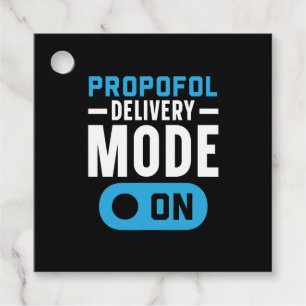 Propofol Delivery Mode on Anästhesie Anästhesist Geschenkanhänger