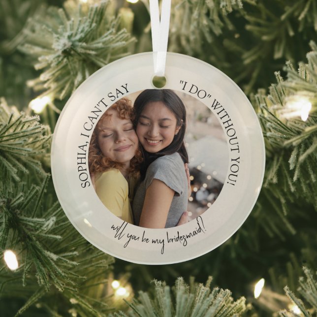 Proposition de la servante Noël Ornement photo (Insitu)