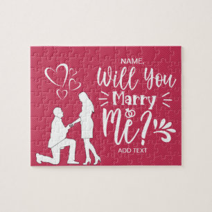 Proposition de mariage personnalisée Puzzle Puzzle
