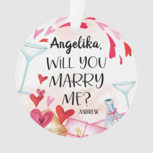 Proposition de marriage   You Marry Me ? Custom