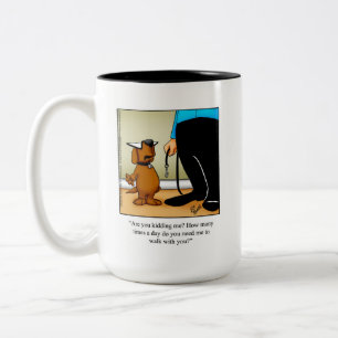 Propriétaire de chien Humour café Mug