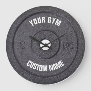 Propriétaire de gymnase ou horloge drôle