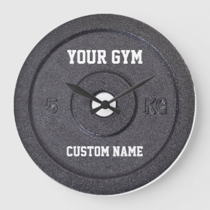 Propriétaire de gymnase ou horloge drôle