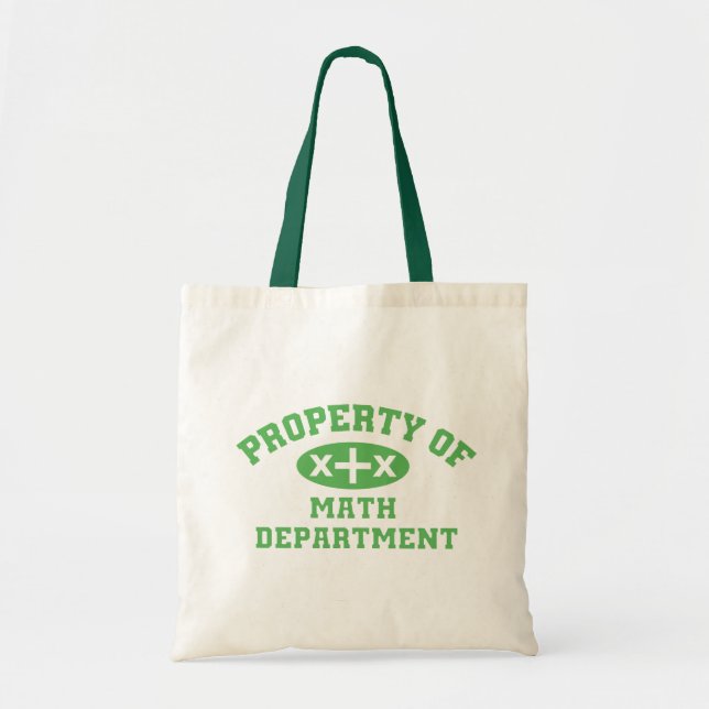 Propriété Du Sac fourre-tout Département Maths (ve (Devant)