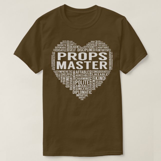 Props Herz T-Shirt (Design vorne)