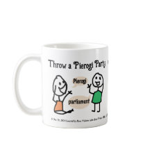 Prorogue Pierogi-Party von RoseWrites-Tasse