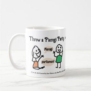 Prorogue Pierogi-Party von RoseWrites-Tasse Kaffeetasse
