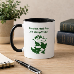 Prosa- und Poesie-Leidenschaftliches literarisches Tasse