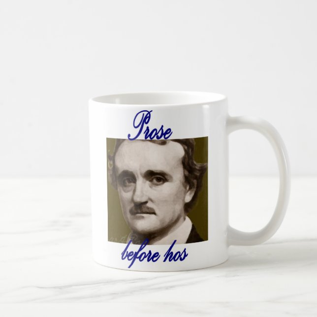 Prosa vor den hos Z.B., die Poe kennzeichnen Kaffeetasse (Rechts)
