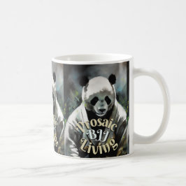 Prosaic Living BJJ Panda Kaffeetasse
