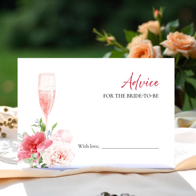 Prosecco Brautparty Beratung für die Bride Card Einladung (Von Creator hochgeladen)