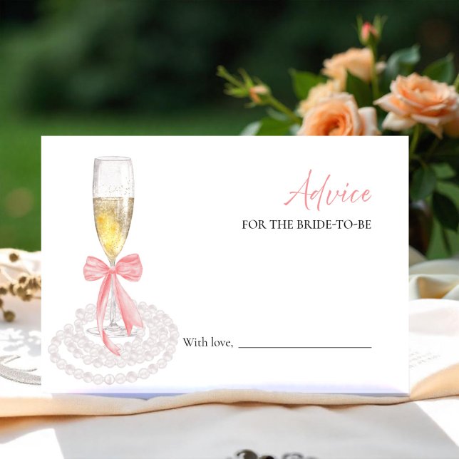 Prosecco Brautparty Beratung für die Bride Card Einladung (Von Creator hochgeladen)