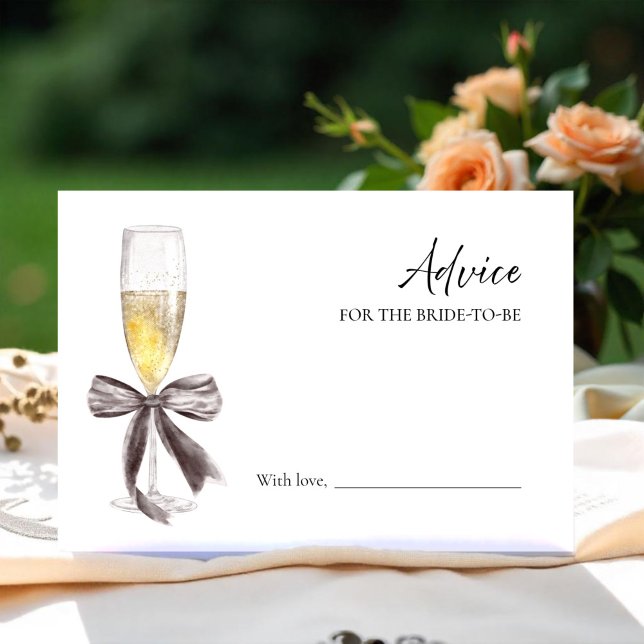 Prosecco Brautparty Beratung für die Bride Card Einladung (Von Creator hochgeladen)