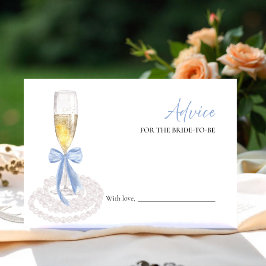 Prosecco Brautparty Beratung für die Bride Card Einladung