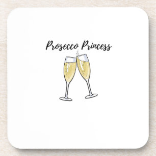 Prosecco Princess Getränkeuntersetzer