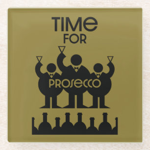 Prosecco Weintrinker Glasuntersetzer