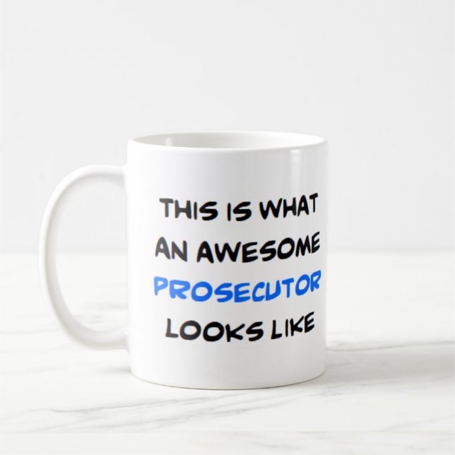 prosecutor, awesome kaffeetasse (Links)
