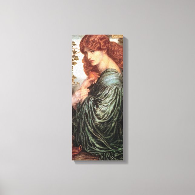 Proserpine Pre-Raphaelite Frauen Leinwanddruck (Vorderseite)