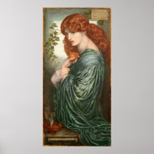 Proserpine von Dante Gabriel Rossetti Poster