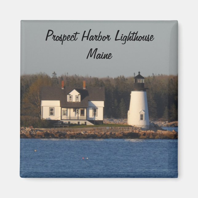 Prospect Harbor Lighthouse - Maine Magnet (Vorne)