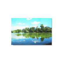 Prospect Park Lake #2 Toile enveloppée