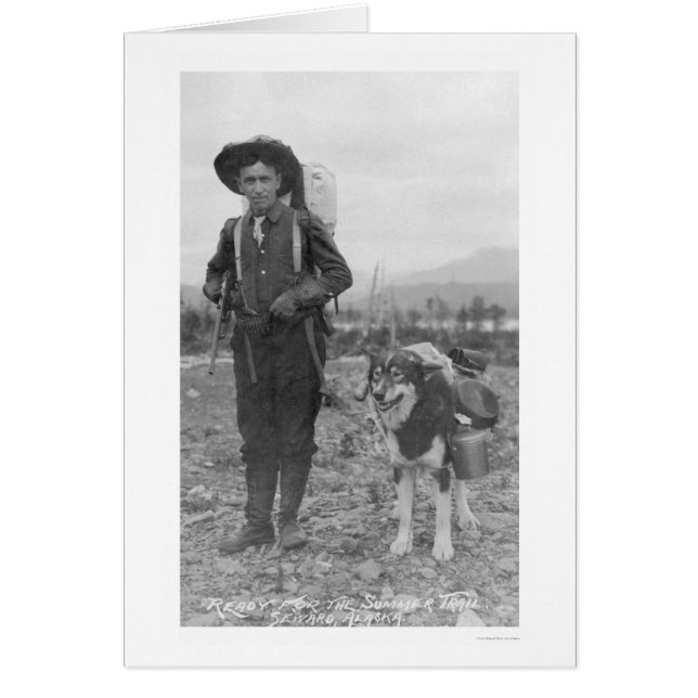 Prospector Dog Seward, Alaska 1904 (Vorne)