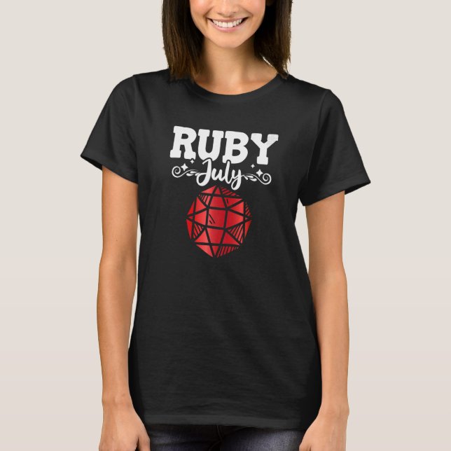 Prospector Minenprojektion Ruby T-Shirt (Vorderseite)