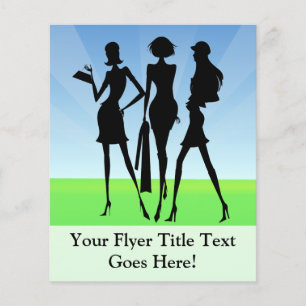 Prospectus 11,4 Cm X 14,2 Cm 3 Amis Femmes Shopping