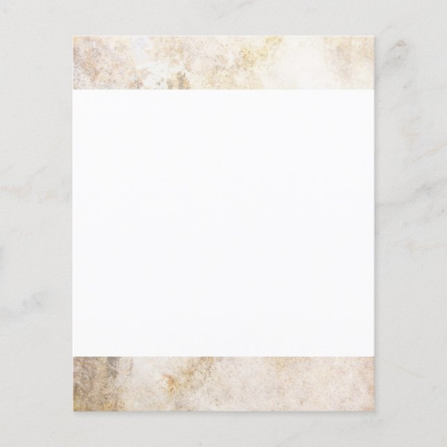 Prospectus 11,4 Cm X 14,2 Cm [ABS-BEI-1] Bouche en marbre beige (Devant)
