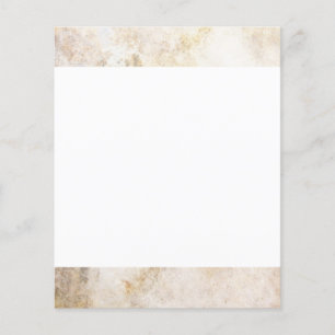 Prospectus 11,4 Cm X 14,2 Cm [ABS-BEI-1] Bouche en marbre beige