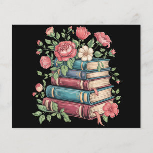 Prospectus 11,4 Cm X 14,2 Cm Amoureux de livres pour enseignants Retour à l'éco