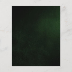 Prospectus 11,4 Cm X 14,2 Cm Arrière - plan vert personnalisé foncé