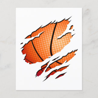 Prospectus 11,4 Cm X 14,2 Cm Basketball