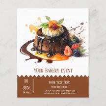 Brochure de boulangerie