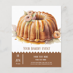 Prospectus 11,4 Cm X 14,2 Cm Brochure de boulangerie