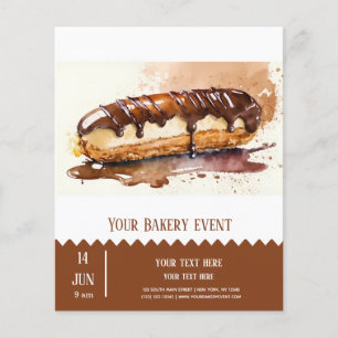 Prospectus 11,4 Cm X 14,2 Cm Brochure de boulangerie