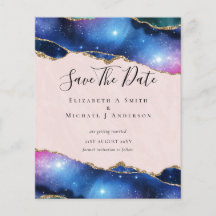 BUDGET AGATE Purple Gold Parties scintillant SAVE