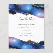 BUDGET AGATE Purple Gold Parties scintillant SAVE